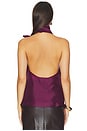 view 4 of 4 Indira Silk Top in Groseille