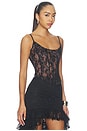 view 2 of 4 Romi Lace Bustier in Black