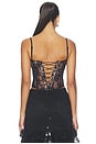 view 4 of 4 Romi Lace Bustier in Black