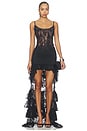 view 5 of 4 Romi Lace Bustier in Black