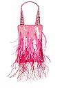 view 2 of 5 Avery Crystal Bag in Fuchsia