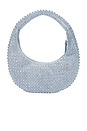 view 2 of 7 Elodie Large Bag in Chambray & Silver