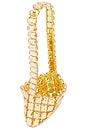 view 4 of 4 Malka Bag in Silver in Gold