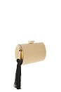 view 4 of 5 Amber Clutch in Gold
