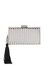 view 1 of 5 Amalia Clutch in Silver