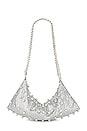 view 1 of 4 Simone Metal Bag in Silver