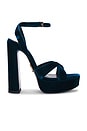 view 1 of 5 Melodia Platform Sandal in Dark Sarcelle