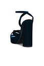 view 4 of 5 Melodia Platform Sandal in Dark Sarcelle