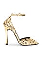 view 1 of 5 Analu Heel in Gold Mirror