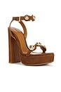 view 2 of 5 Lirica Platform in Cognac & Gold