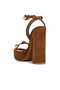view 3 of 5 Lirica Platform in Cognac & Gold