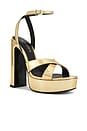 view 2 of 5 Melodia Platform Sandal in Gold