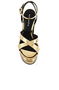 view 4 of 5 Melodia Platform Sandal in Gold