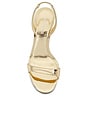 view 4 of 5 SANDALIA FORTUNE in Light Gold