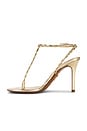 view 5 of 5 SANDALIA CLEO in Light Gold