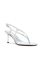 view 2 of 5 Klotilde Slingback Sandal in Silver
