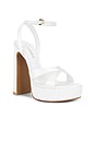 view 2 of 5 SANDALIA MELODIA PLATFORM in White