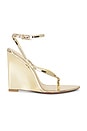 view 1 of 5 SANDALIA NAMBY WEDGE in Light Gold