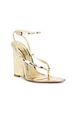 view 2 of 5 SANDALIA NAMBY WEDGE in Light Gold