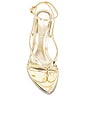 view 4 of 5 SANDALIA NAMBY WEDGE in Light Gold