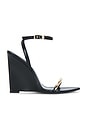view 1 of 5 SANDALES NOLA WEDGE in Black