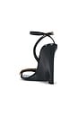 view 3 of 5 SANDALES NOLA WEDGE in Black