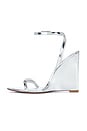 view 5 of 5 SANDALES NOLA WEDGE in Silver