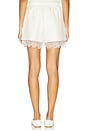 view 4 of 6 Lace Silk Shorts in Cream