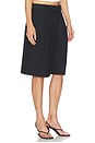 view 2 of 6 Tailored Single Pleat Shorts in Black
