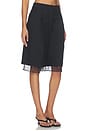view 2 of 6 Organza Lined Shorts in Black
