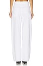 view 4 of 6 Baggy Fit Wide Leg in Optic White