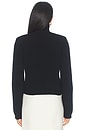 view 4 of 4 Statement Shoulder Turtleneck Sweater in Black