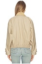 view 4 of 5 Suede Collar Blouson Jacket in Sand