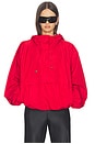 view 1 of 5 Volume Silk-blend Anorak in Red