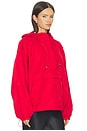 view 3 of 5 Volume Silk-blend Anorak in Red