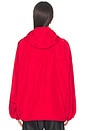 view 4 of 5 Volume Silk-blend Anorak in Red