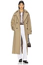 view 1 of 4 Oversized Classic Trench in Clay