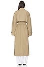 view 4 of 4 Oversized Classic Trench in Clay