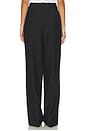 view 4 of 6 Mid-Waist Tailored Trousers in Black