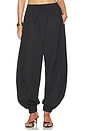 view 1 of 6 Balloon Track Pants in Black