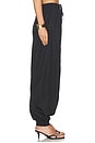 view 3 of 6 Balloon Track Pants in Black