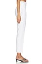 view 3 of 6 Cigarette Leg Trousers in Optic White