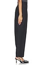 view 4 of 7 Puck Sculptural Tailored Trouser in Black