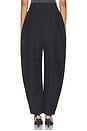 view 5 of 7 Puck Sculptural Tailored Trouser in Black