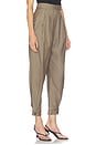 view 2 of 6 PANTALÓN DE PUÑO ENTALLADO TAILORED CUFF TROUSERS in Desert Brown
