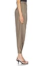 view 4 of 6 PANTALÓN DE PUÑO ENTALLADO TAILORED CUFF TROUSERS in Desert Brown