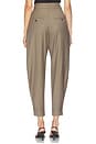 view 5 of 6 PANTALÓN DE PUÑO ENTALLADO TAILORED CUFF TROUSERS in Desert Brown
