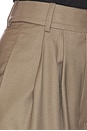 view 7 of 6 PANTALÓN DE PUÑO ENTALLADO TAILORED CUFF TROUSERS in Desert Brown