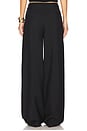 view 4 of 6 Relaxed Drawstring Trousers in Black