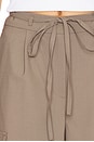 view 6 of 6 Tailored Cargo Trousers in Taupe
